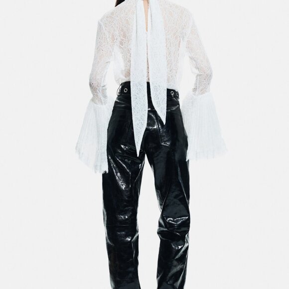 Trumpet-Sleeved Lace Blouse H&M - Picture 5 of 5